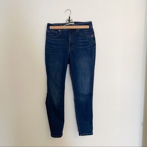 Madewell petite curvy jeans Sussex wash